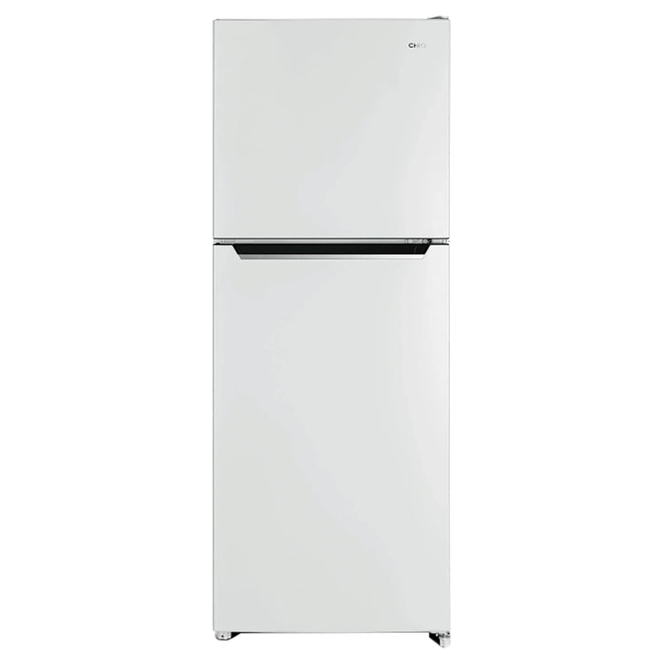 CHiQ 202L Top Mount Fridge White CTM202NW3, Front View