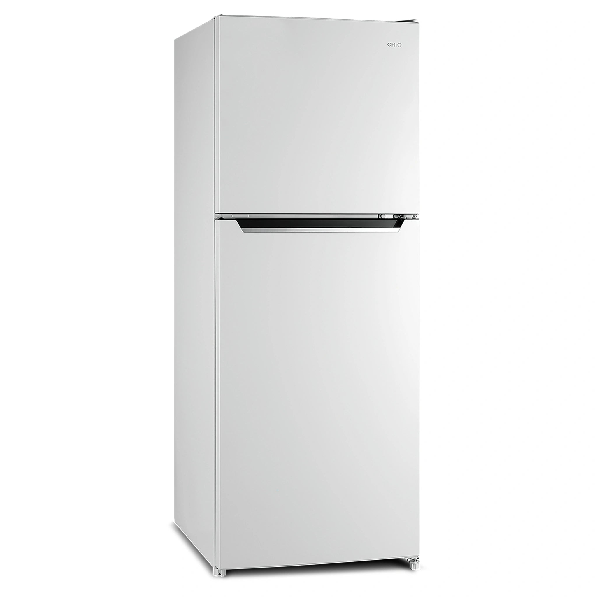CHiQ 202L Top Mount Fridge White CTM202NW3, Left Side View