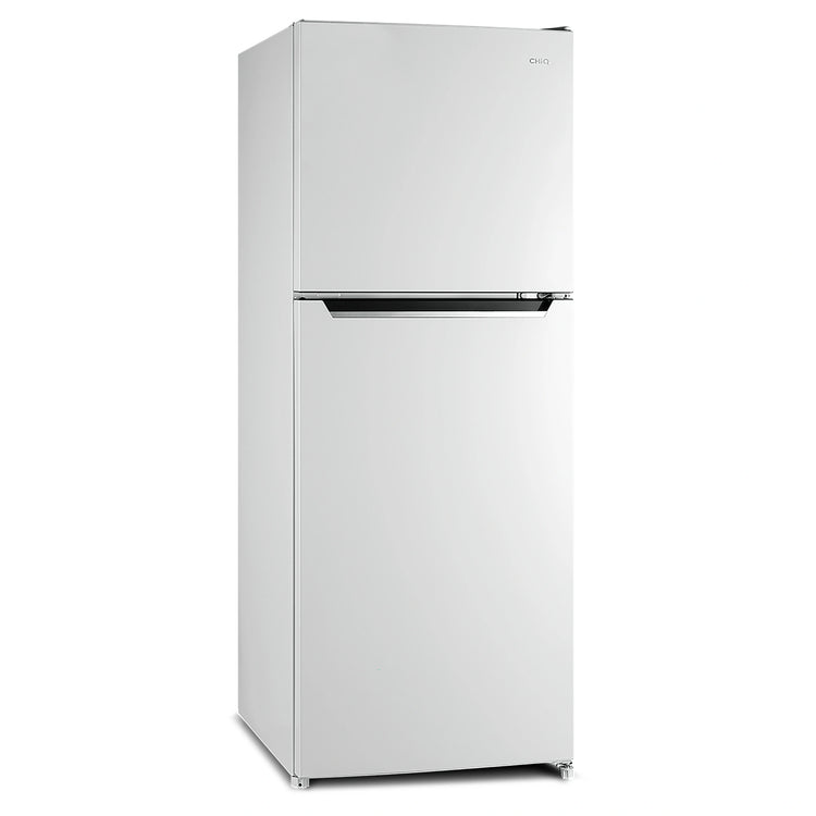 CHiQ 202L Top Mount Fridge White CTM202NW3, Left Side View