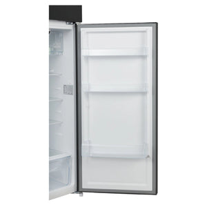 CHiQ 255L Top Mount Fridge Black Steel CTM253NBS5E, Door Shelf View