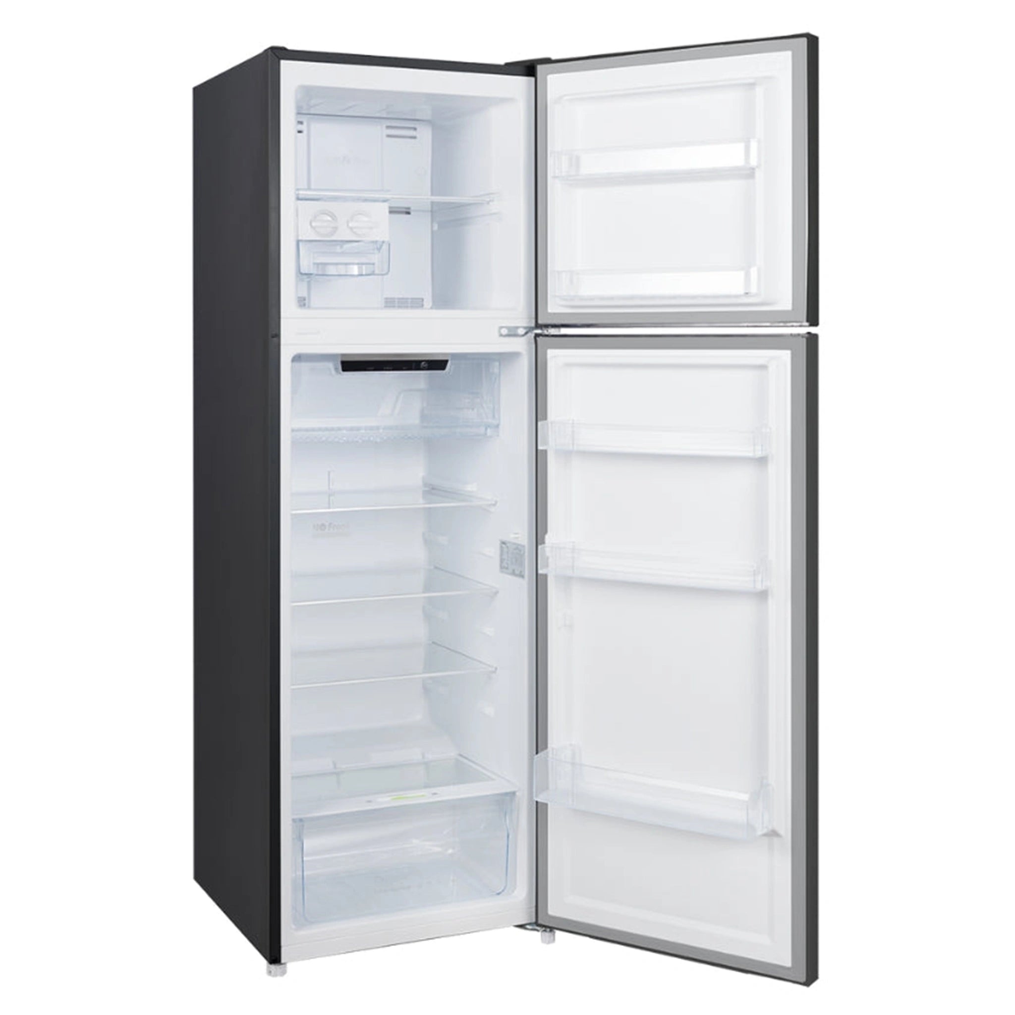 CHiQ CTM253NBS5E 255L Top Mount Fridge Black Steel