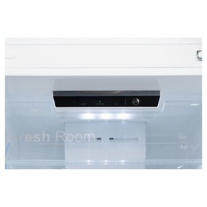 CHiQ 255L Top Mount Fridge White CTM255NW5E, Controls Close-Up View