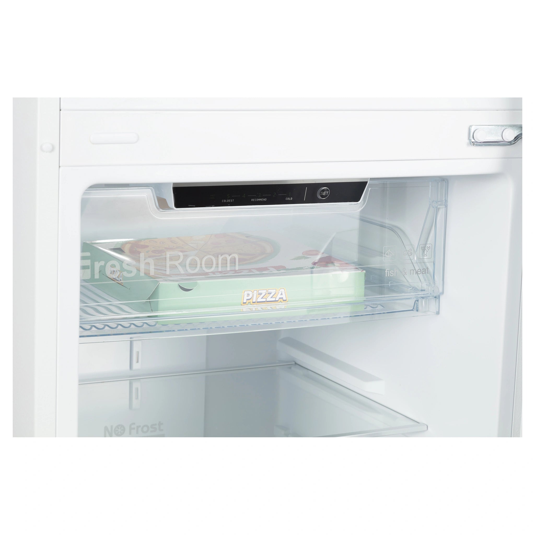 CHiQ CTM255NW5E 255L Top Mount Fridge White