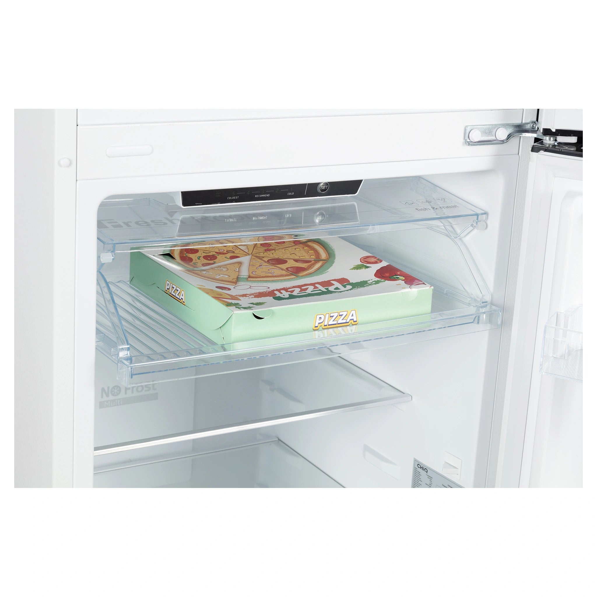 CHiQ 255L Top Mount Fridge White CTM255NW5E, Fresh Zone View 2