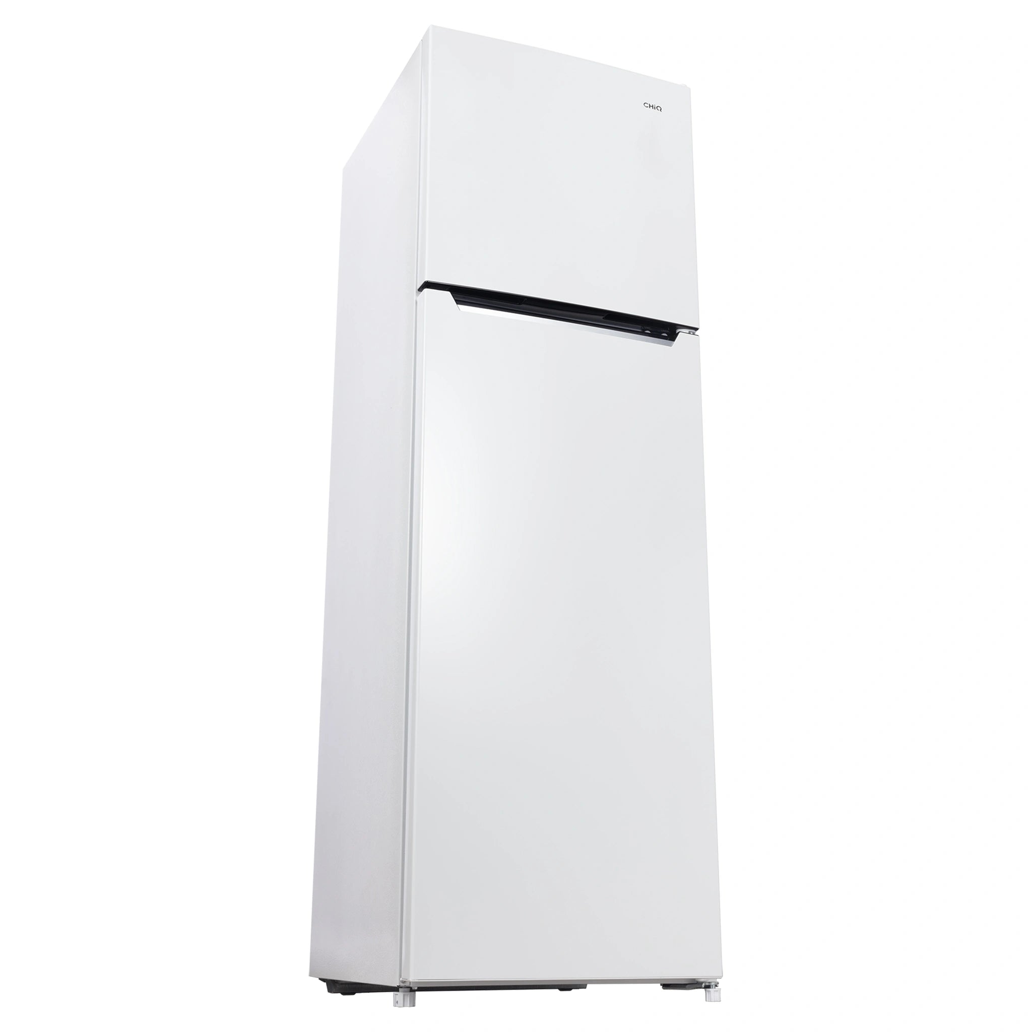 CHiQ 255L Top Mount Fridge White CTM255NW5E, Front Left Side View