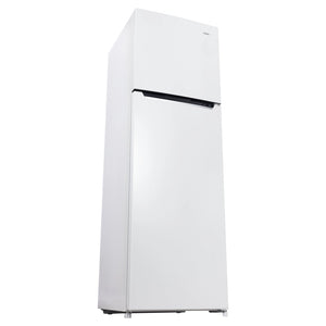 CHiQ 255L Top Mount Fridge White CTM255NW5E, Front Left Side View