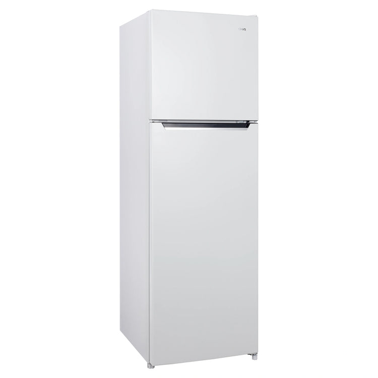CHiQ 255L Top Mount Fridge White CTM255NW5E, Left Side View
