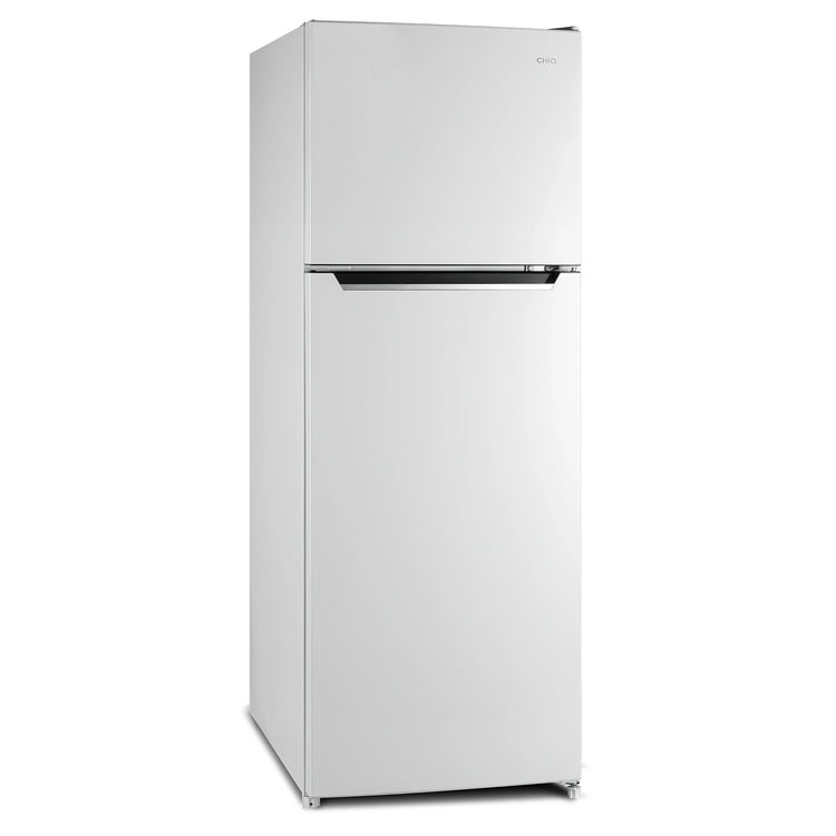 CHiQ 348L Top Mount Fridge White CTM348NW5E, Front Left Side View