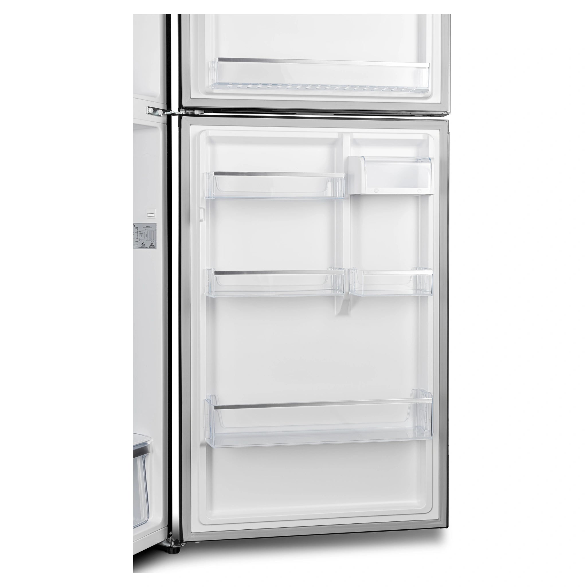CHiQ CTM407NB3 410L Top Mount Fridge Black