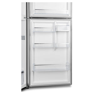 CHiQ 410L Top Mount Fridge Black CTM407NB3, Door Shelf View