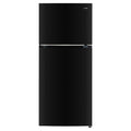 CHiQ 410L Top Mount Fridge Black CTM407NB3, Front View