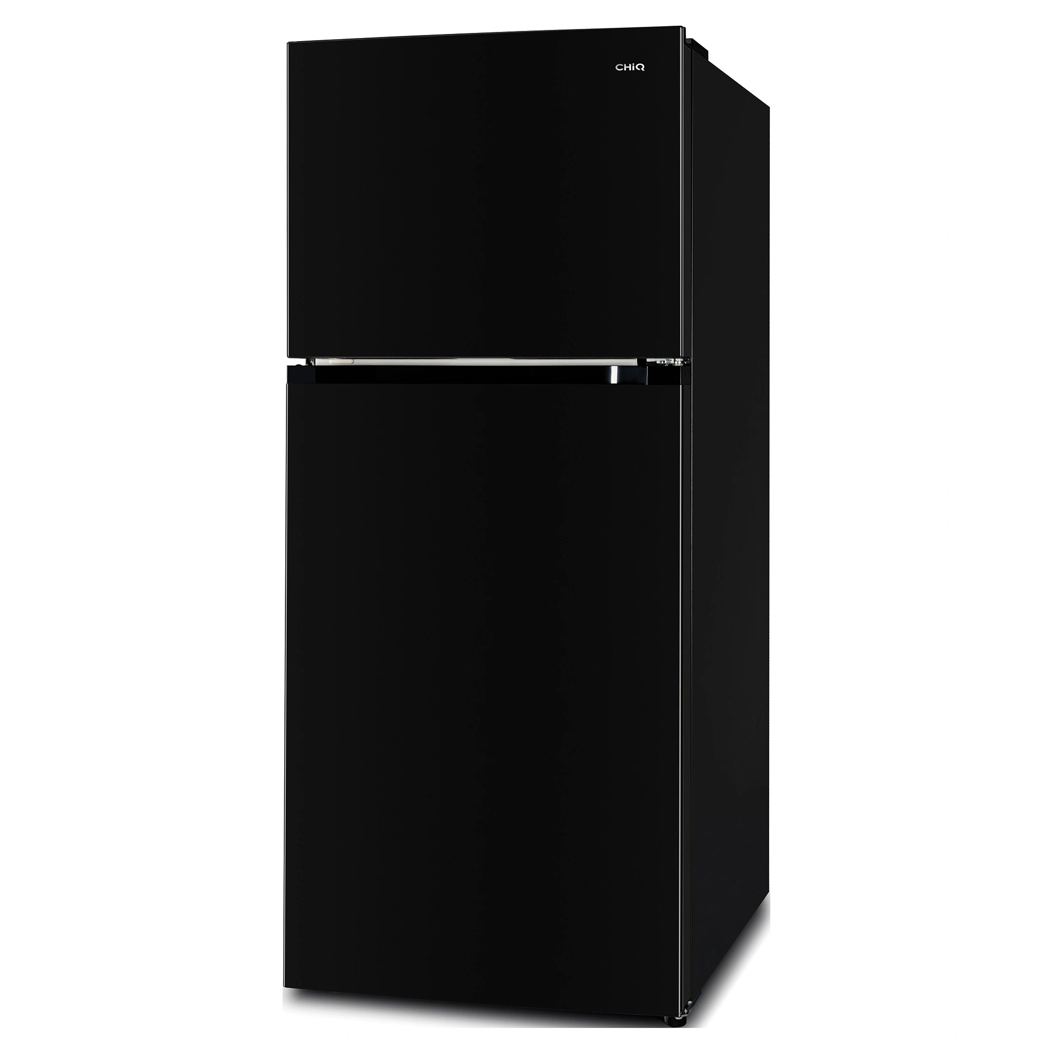 CHiQ 410L Top Mount Fridge Black CTM407NB3, Right Side View
