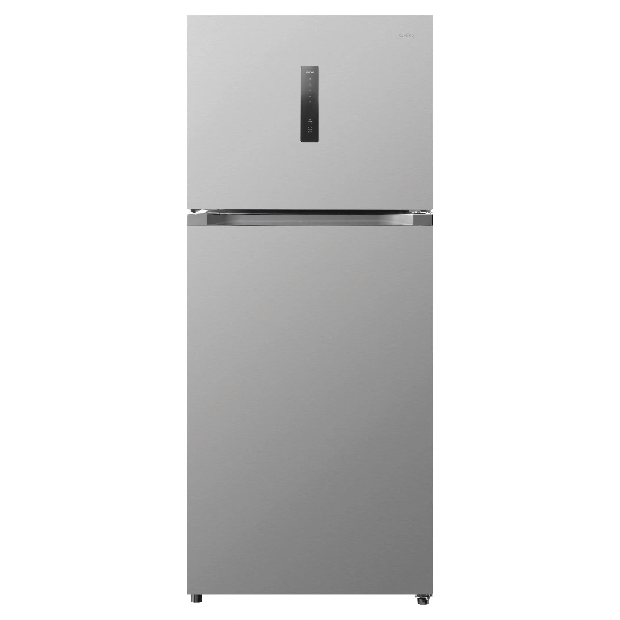 CHiQ CTM408NSS5E 410L Top Mount Fridge Stainless Steel