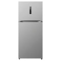 CHiQ 410L Top Mount Fridge Stainless Steel CTM408NSS5E, Front View