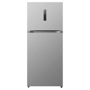 CHiQ 410L Top Mount Fridge Stainless Steel CTM408NSS5E, Front View