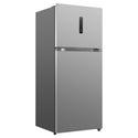 CHiQ 410L Top Mount Fridge Stainless Steel CTM408NSS5E, Left Side View