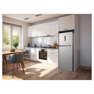 CHiQ 410L Top Mount Fridge Stainless Steel CTM408NSS5E, Lifestyle View