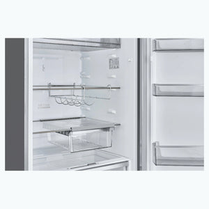CHiQ 410L Top Mount Fridge Stainless Steel CTM408NSS5E, Removable Drawer View