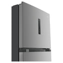 CHiQ 410L Top Mount Fridge Stainless Steel CTM408NSS5E, Top Corner View