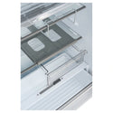 CHiQ CTM409NBS5E 410L Top Mount Fridge Black Steel