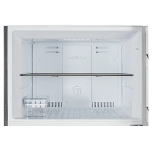 CHiQ 515L Top Mount Fridge Stainless Steel CTM512NSS5E, Freezer Zone View