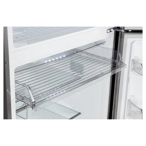 CHiQ 515L Top Mount Fridge Stainless Steel CTM512NSS5E, Fresh Zone View
