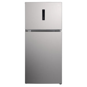 CHiQ 515L Top Mount Fridge Stainless Steel CTM512NSS5E, Front View