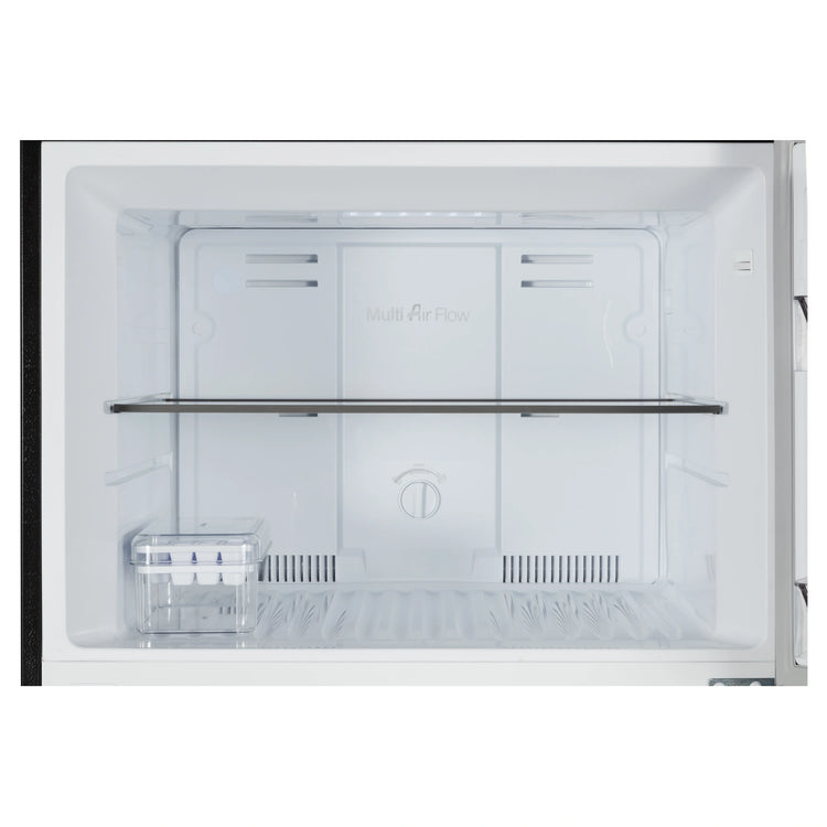 CHiQ Top Mount Fridge Black Steel CTM513NBS5E, Freezer Zone View