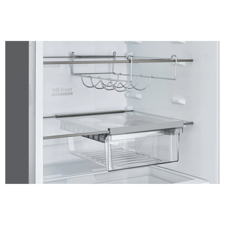 CHiQ Top Mount Fridge Black Steel CTM513NBS5E, Hanging Drawer View