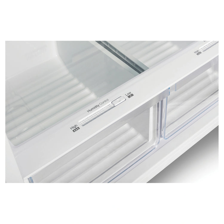 CHiQ 515L Top Mount Fridge White CTM515NW, Humidity Control View
