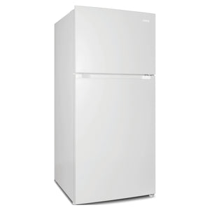 CHiQ 515L Top Mount Fridge White CTM515NW, Left Side View