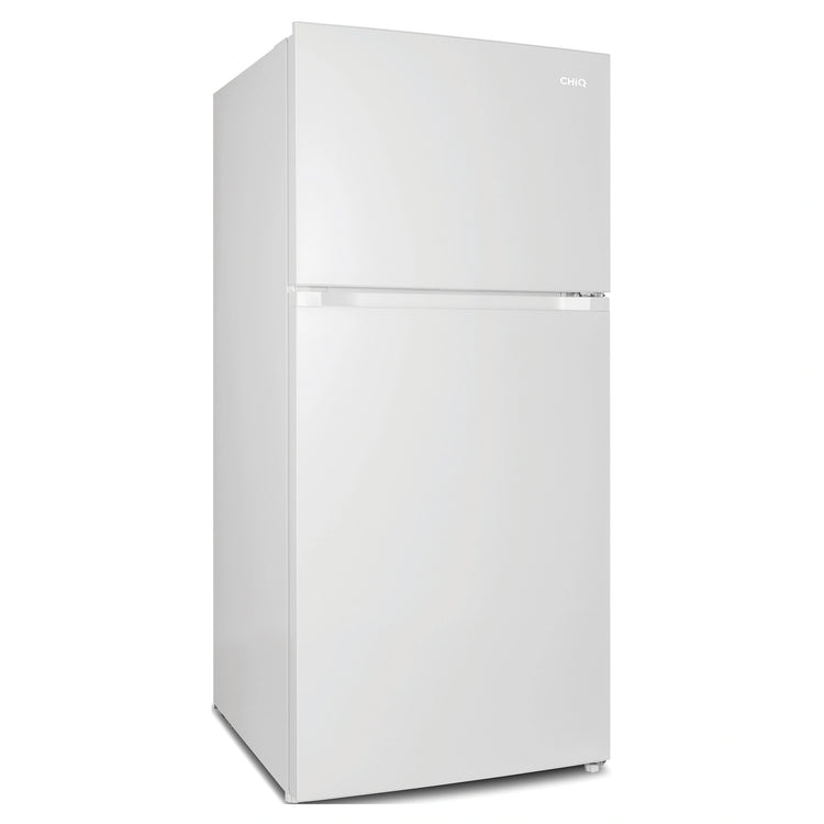 CHiQ 515L Top Mount Fridge White CTM515NW, Left Side View