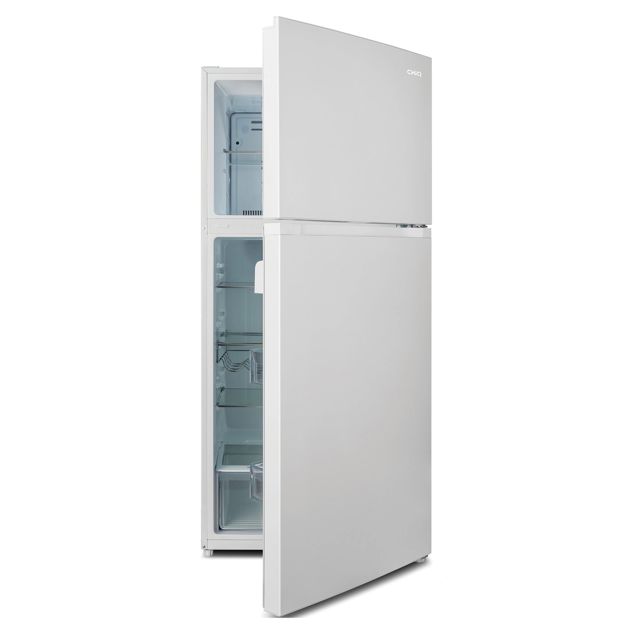 CHiQ 515L Top Mount Fridge White CTM515NW, Opening Door View