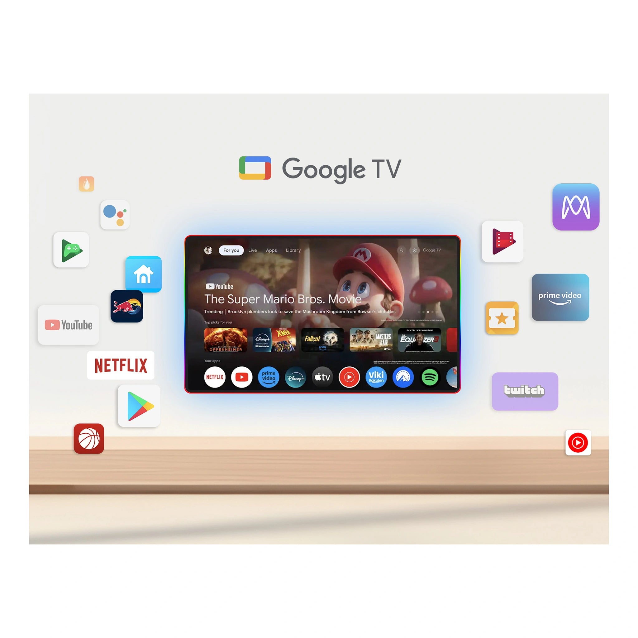 CHiQ 24 Inch Portable Caravan HD Google TV L24D6CG, Feature 2