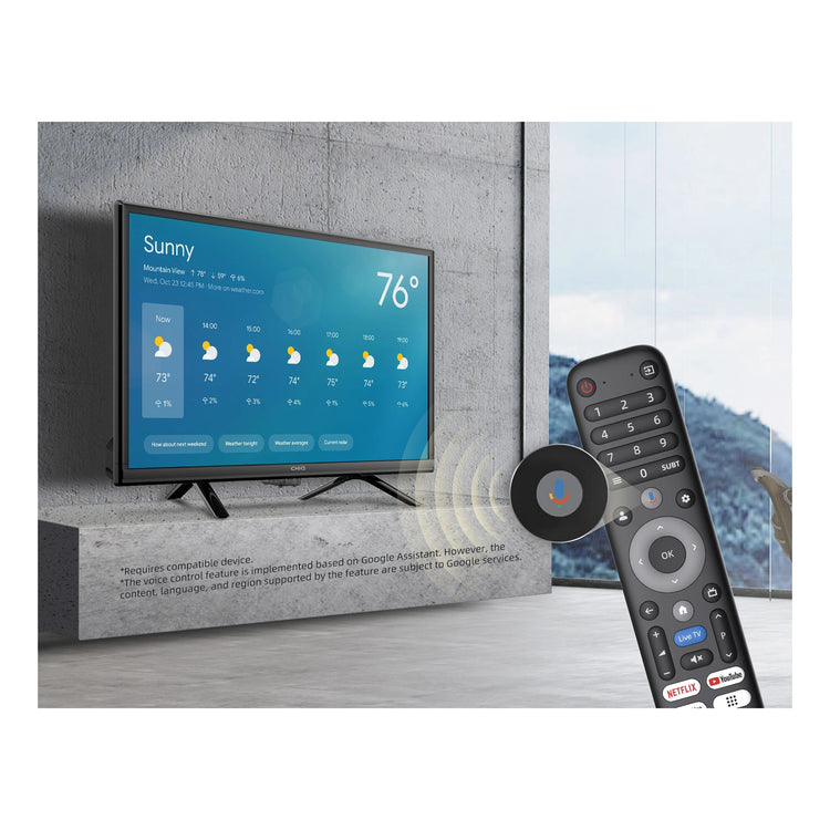 CHiQ 24 Inch Portable Caravan HD Google TV L24D6CG, Feature 3