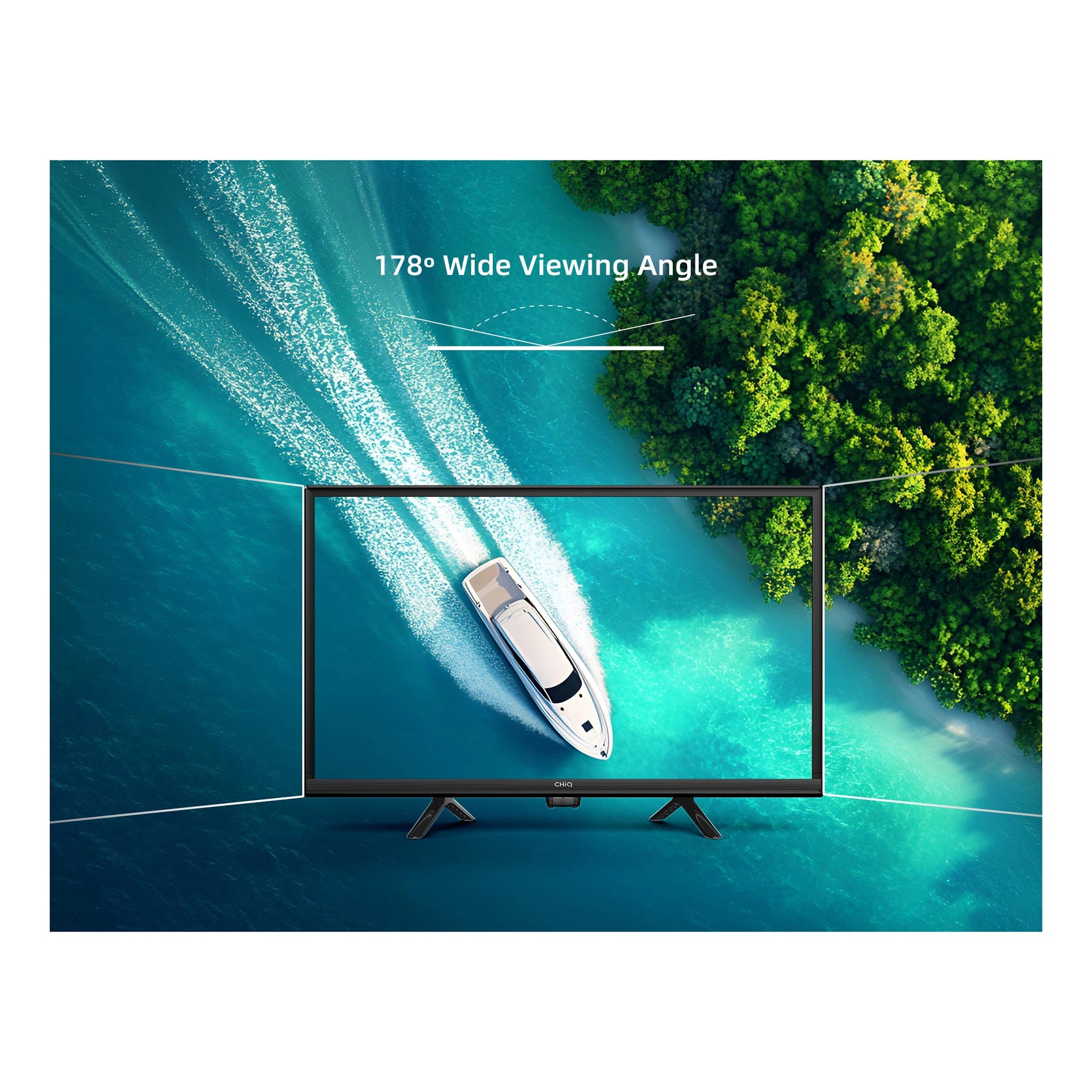 CHiQ 24 Inch Portable Caravan HD Google TV L24D6CG, Feature 6