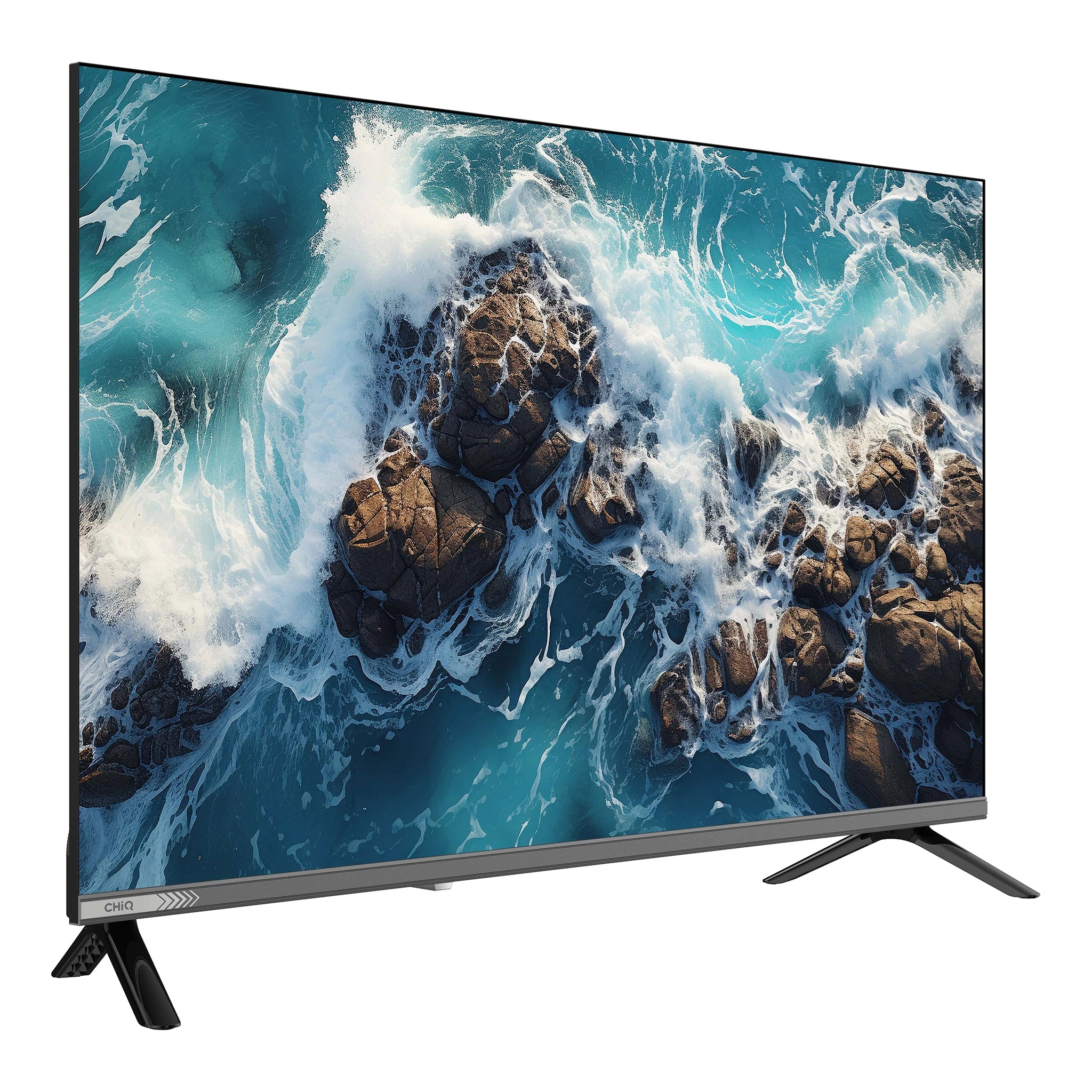 CHiQ 24 Inch Portable Caravan HD Google TV L24D6CG, Left Side View
