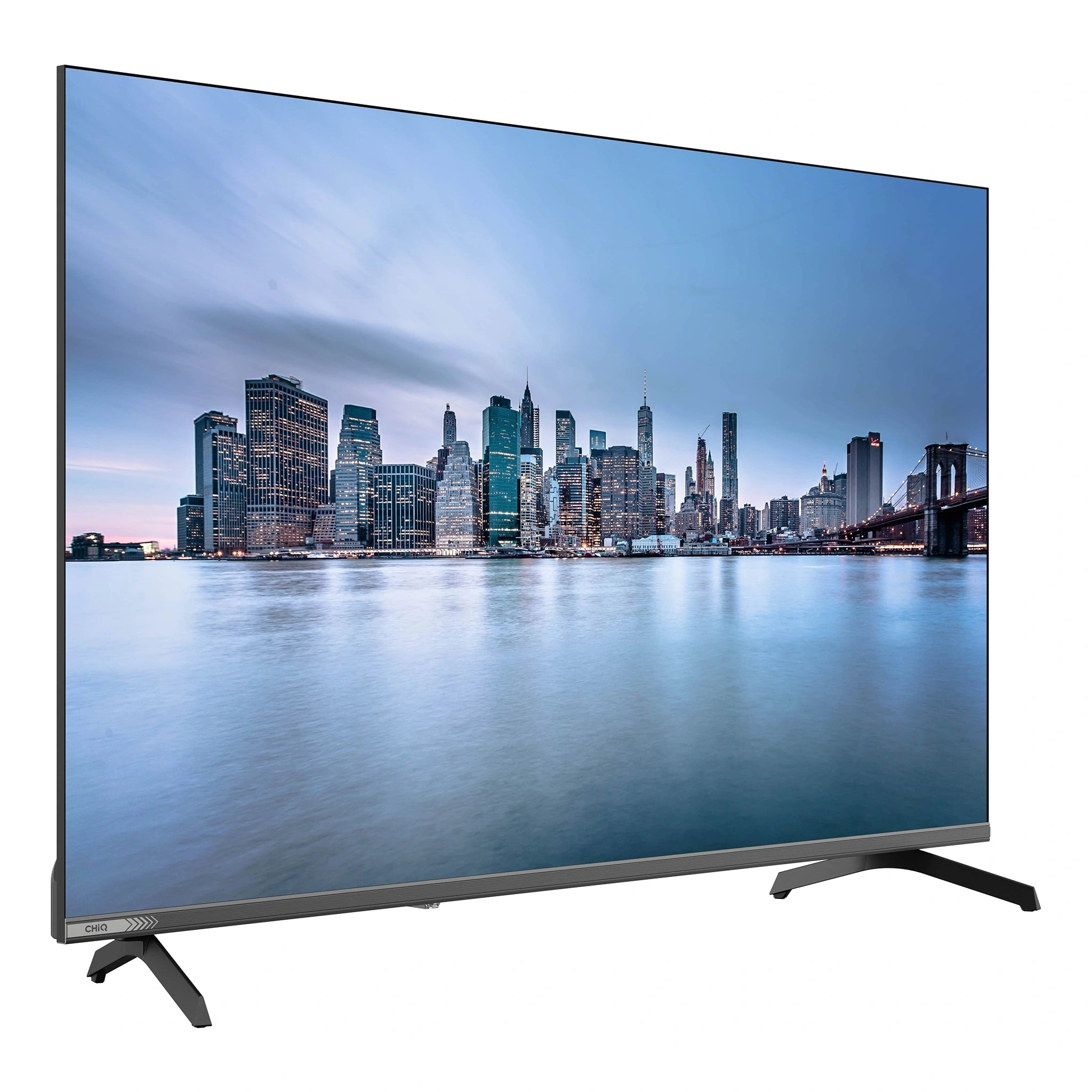 CHiQ 43 Inch 4K QLED Google TV U43QM10, Left Side View