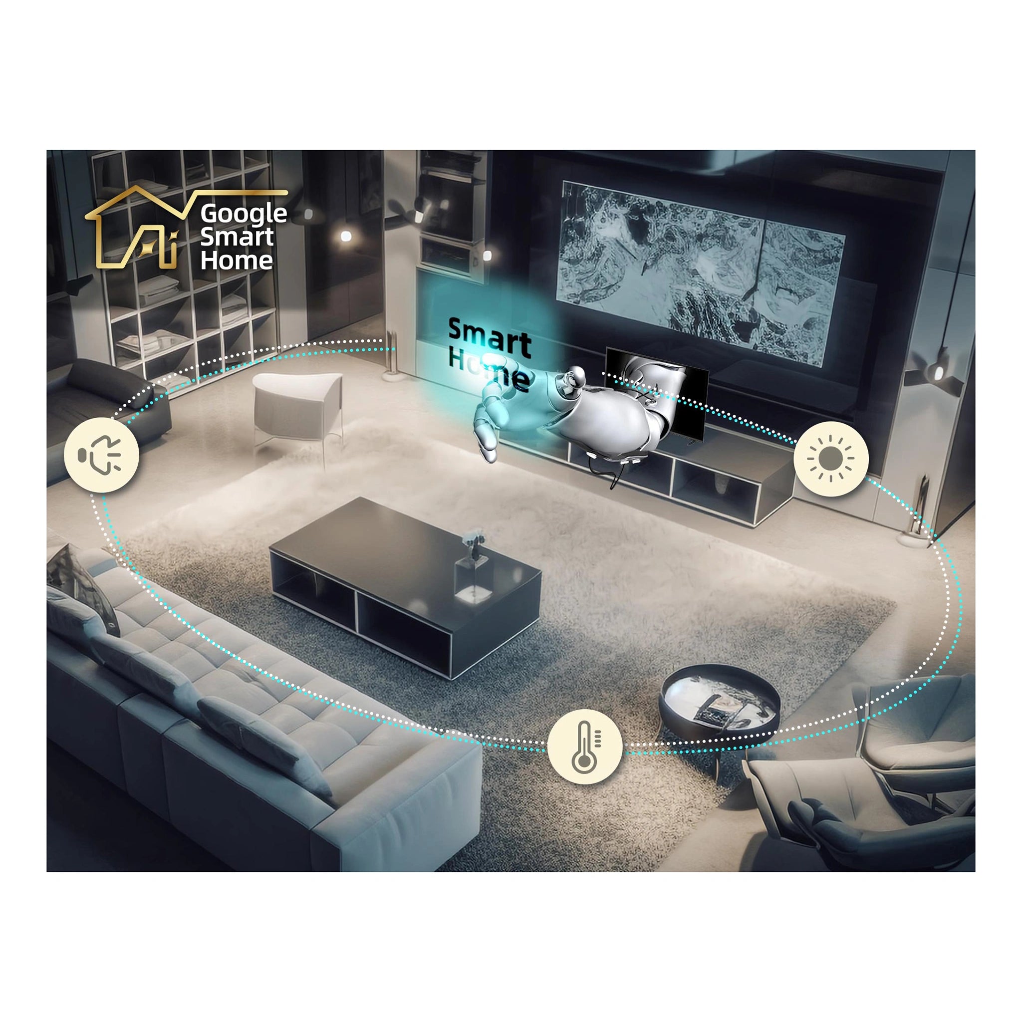 CHiQ 75 Inch 4K QLED Google TV U75QM10, Feature 12