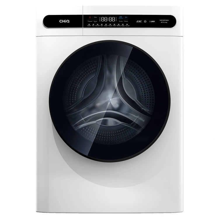 CHiQ 8.5Kg Washer & Dryer Combo White WDFL85T48W4, Front View