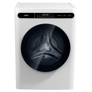 CHiQ 8.5Kg Washer & Dryer Combo White WDFL85T48W4, Top Front View