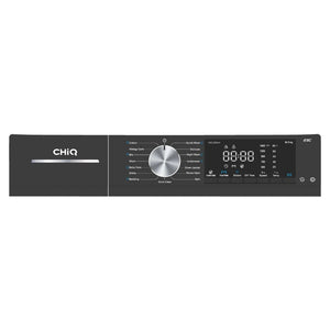 CHiQ 8.5Kg White Front Load Washer WFL85SW1, Control Panel View