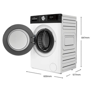 CHiQ 8.5Kg White Front Load Washer WFL85SW1, Dimensions View