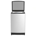 CHiQ 6.5kg Top Load Washer – White WTL65FDW, Front Door Open View