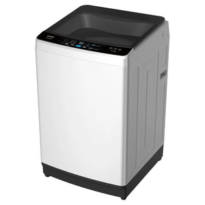 CHiQ 6.5kg Top Load Washer – White WTL65FDW, Left Side View