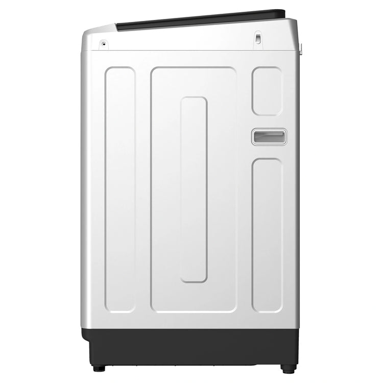 CHiQ 6.5kg Top Load Washer – White WTL65FDW, Side View