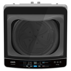 CHiQ 6.5kg Top Load Washer – White WTL65FDW, Top View