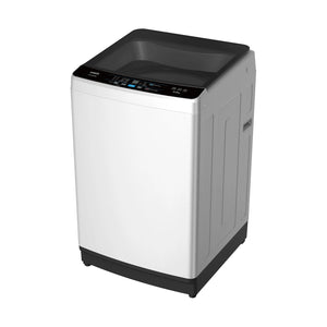 CHiQ 8kg Top Load Washer – White WTL80FDW, Front Right Side View