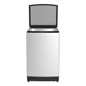CHiQ 8kg Top Load Washer – White WTL80FDW, Front View With Door Open