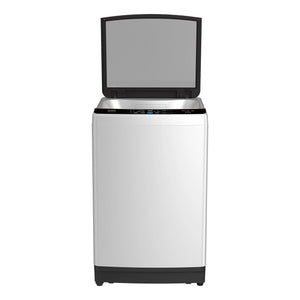 CHiQ 8kg Top Load Washer – White WTL80FDW, Front View With Door Open